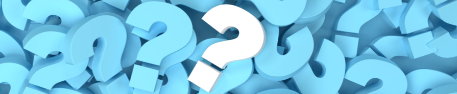 Blue Question Mark